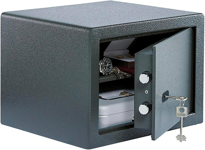 Burg-WÄCHTER Möbeltresor mit Schlüssel, Inkl. Fachboden, Zur Wand- und Bodenbefestigung, 20,6 l, 12,