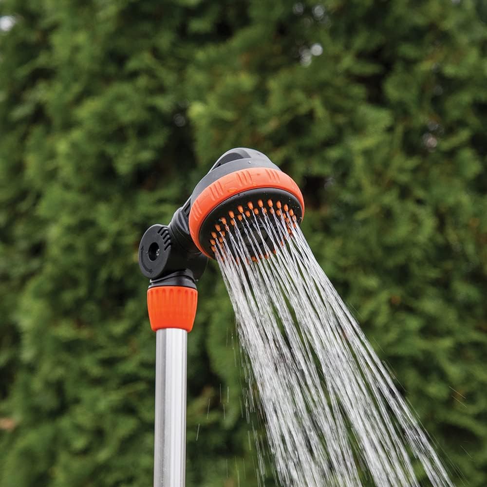 Gartendusche 150-210 cm mit Stativ Black Line