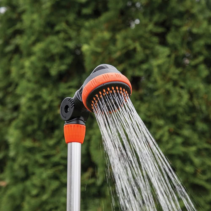 Gartendusche 150-210 cm mit Stativ Black Line