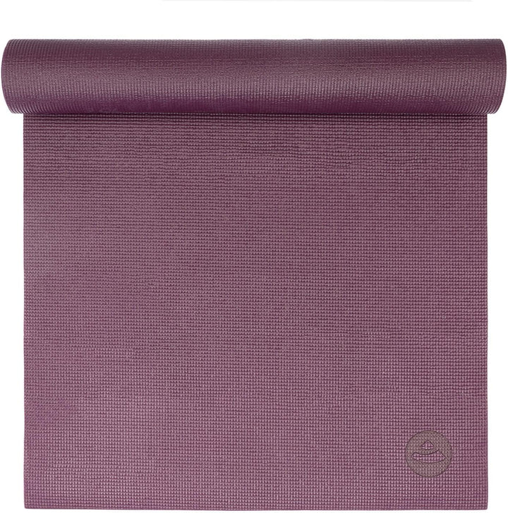 Yogamatte LEELA COLLECTION, viele Farbkombinationen und Design-Prints, Sticky Mat, leichte PVC-Matte