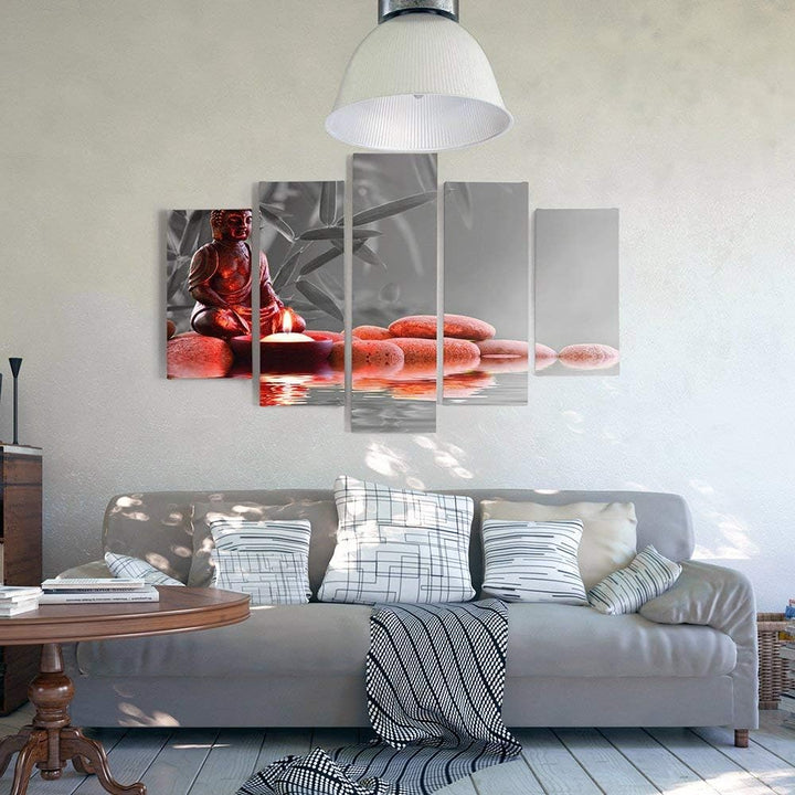 Feeby. Wandbild - 5 Teile - Deco Bild, gedrucktes Bild, Foto, Deco Panel, XXL, 5-Teilig, Typ A, 250x