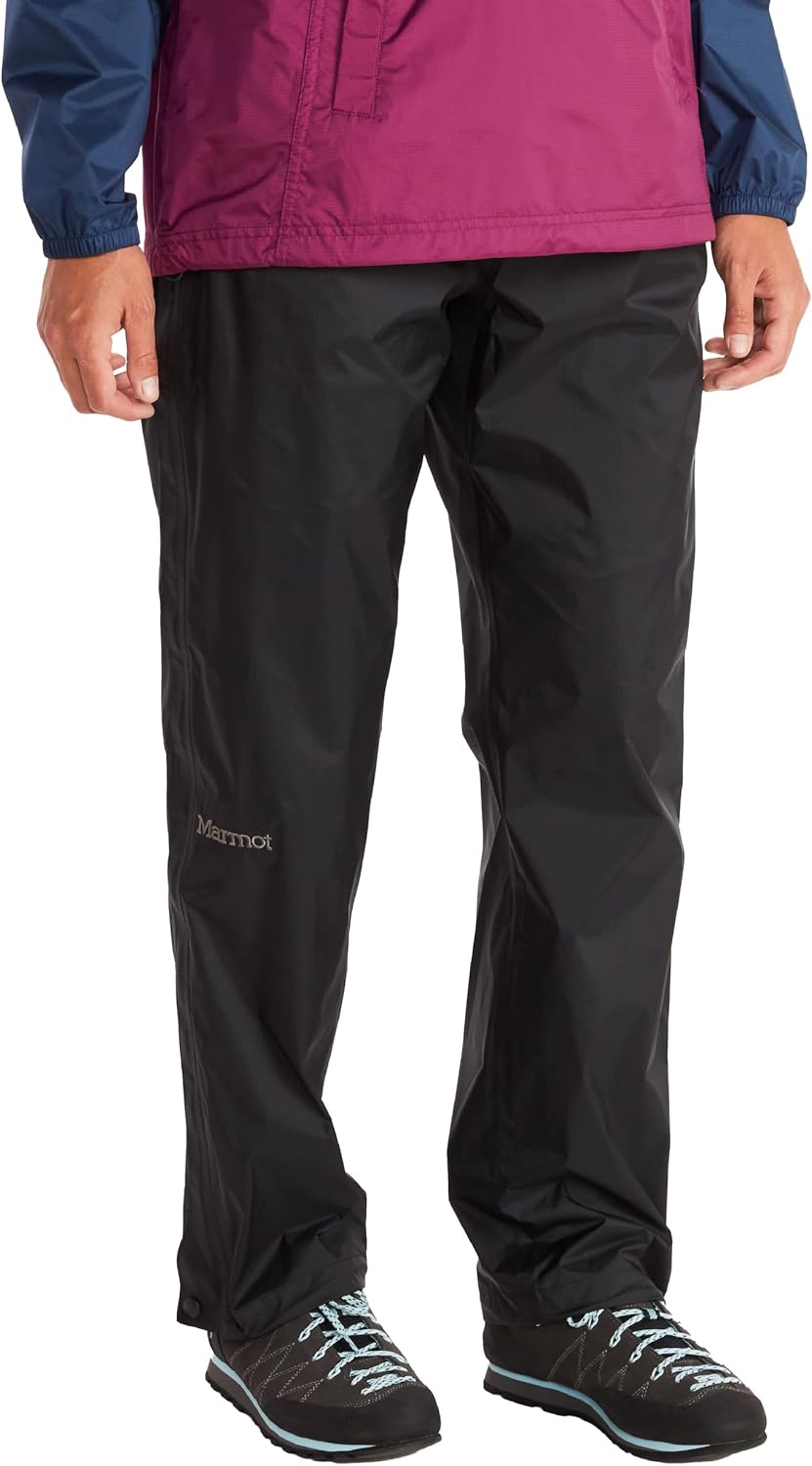 Marmot Damen Wm's PreCip Eco Full Zip Pant, Wasserdichte Regenhose, winddichte Wanderhose, atmungsak