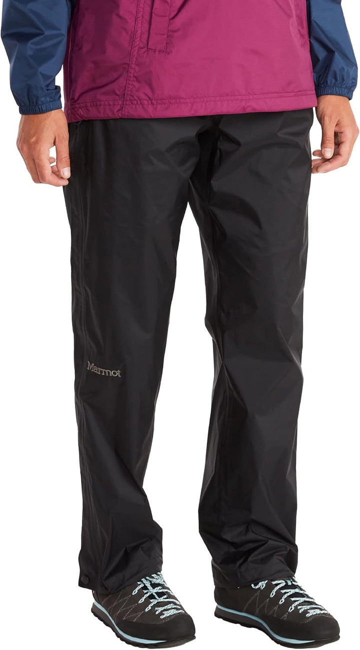 Marmot Damen Wm's PreCip Eco Full Zip Pant, Wasserdichte Regenhose, winddichte Wanderhose, atmungsak