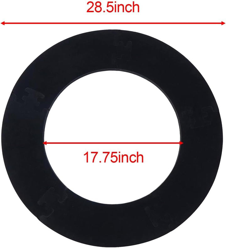 Dickly Dartscheiben-Umrandungs-Wandpolster, Dartscheiben-Wandschutz, Zielscheiben-Einfassung, Schutz