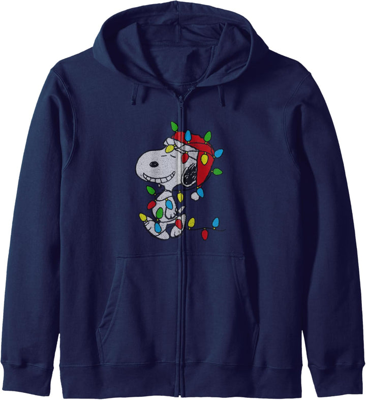 Peanuts - Christmas Snoopy X-Mas Lights Kapuzenjacke
