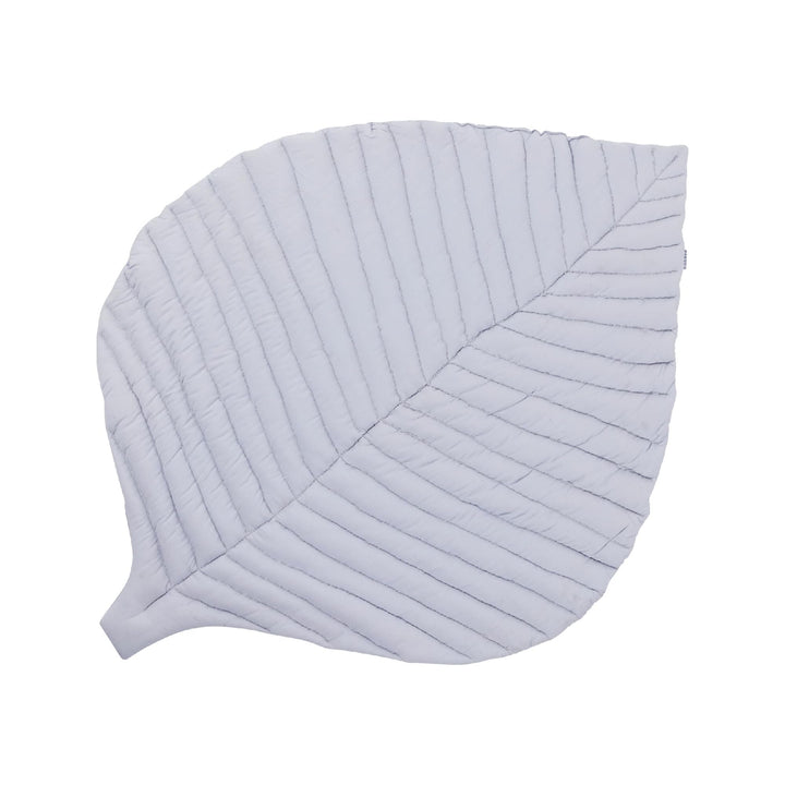 Toddlekind Krabbeldecke für Babys, Blattform, handgenäht, Baby-Spielmatte aus Bio-Baumwolle, 116×87