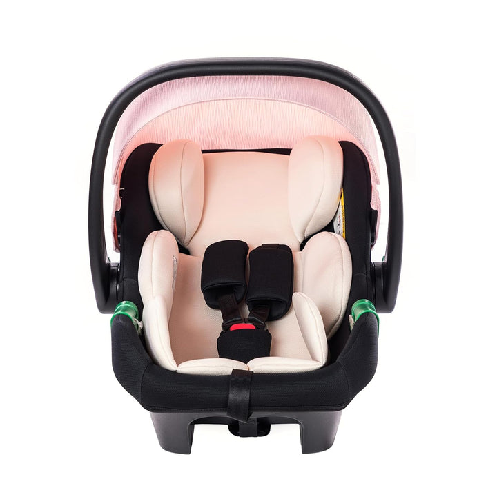 BEBBY Kinderwagen 3 in 1,Kinderwagen Buggy Mit Babyschale,Mit Höhenverstellbarer buggy Komplettset F