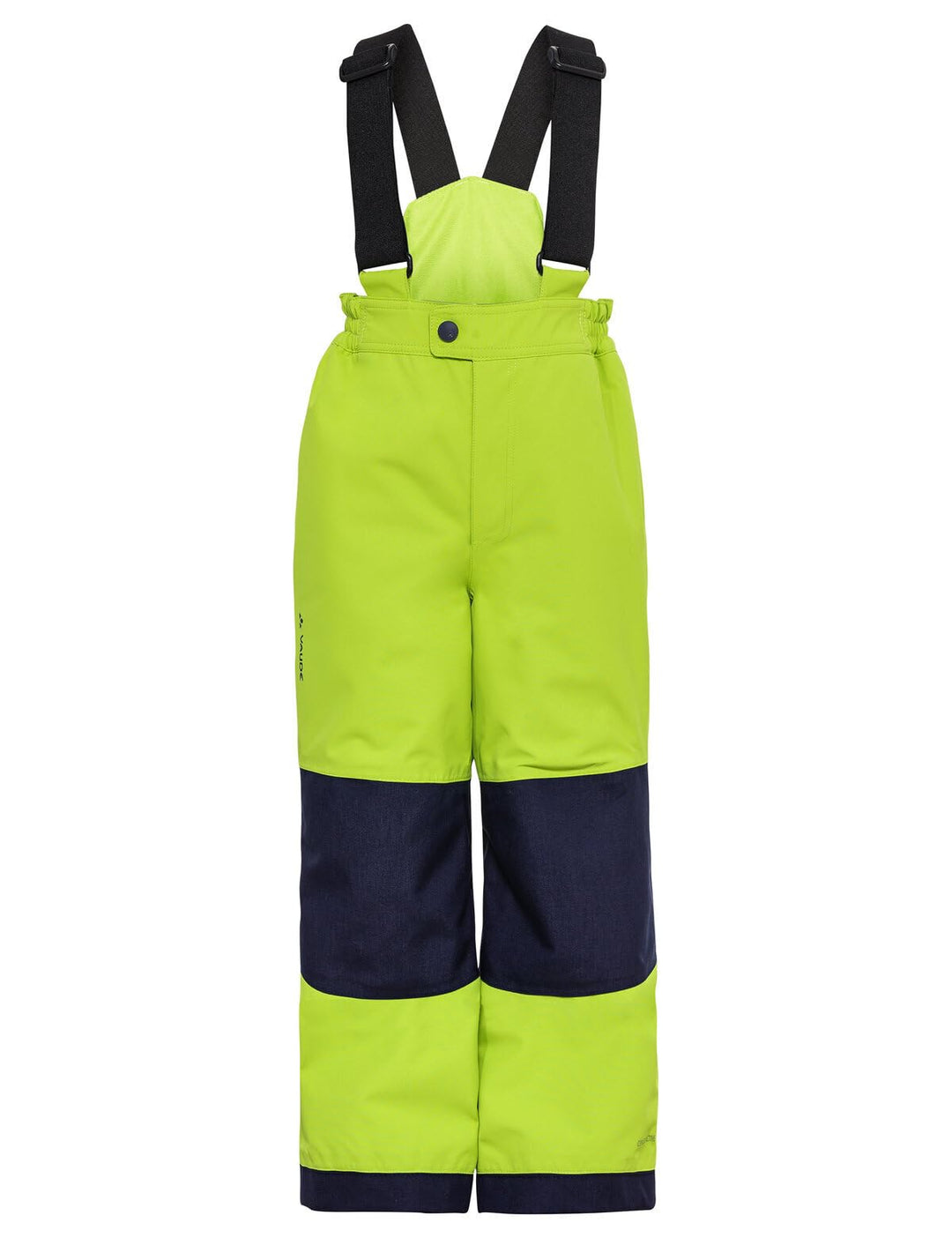 VAUDE Unisex Kinder Hose Kids Snow Cup Pants Iii 92 Chute Green/Blue, 92 Chute Green/Blue