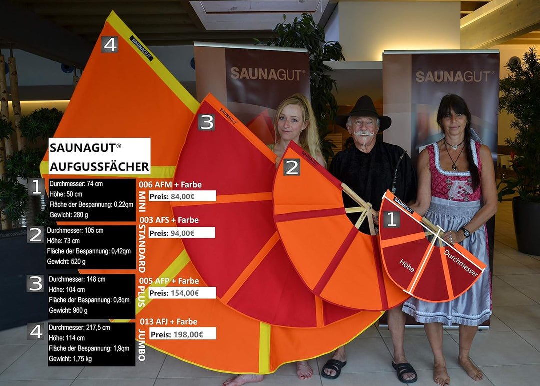 SAUNAGUT® Aufgussfächer (PLUS, Dunkelbraun) PLUS Dunkelbraun, PLUS Dunkelbraun