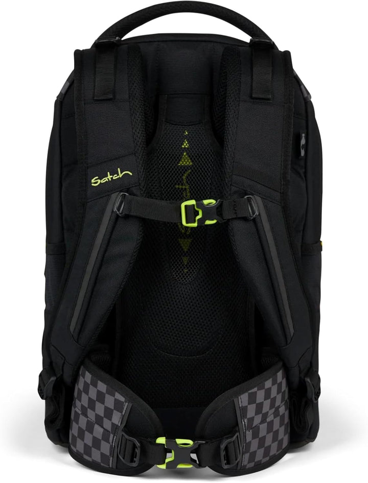 Satch Pack Bundle ab 5. Klasse ergonomisch 4-teilig 30L Stauraum standfest Organisationstalent Dark