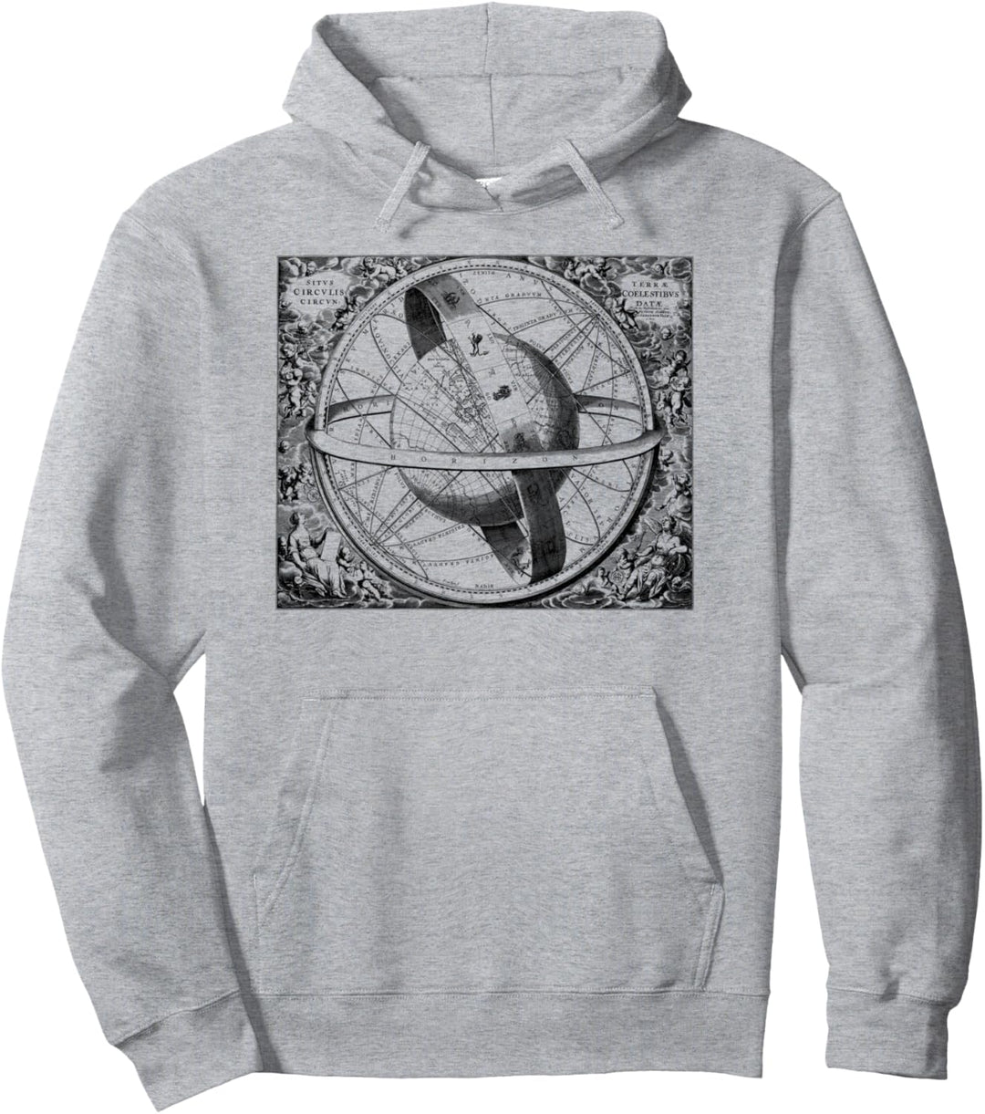 Old Map Shirt Vintage Kartographie Karten Kunst Kartographen Pullover Hoodie