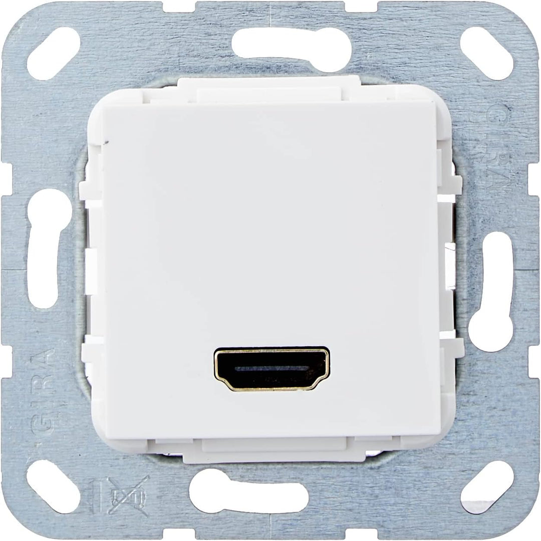 Gira 566903 HDMI Gender Changer Einsatz, reinweiss