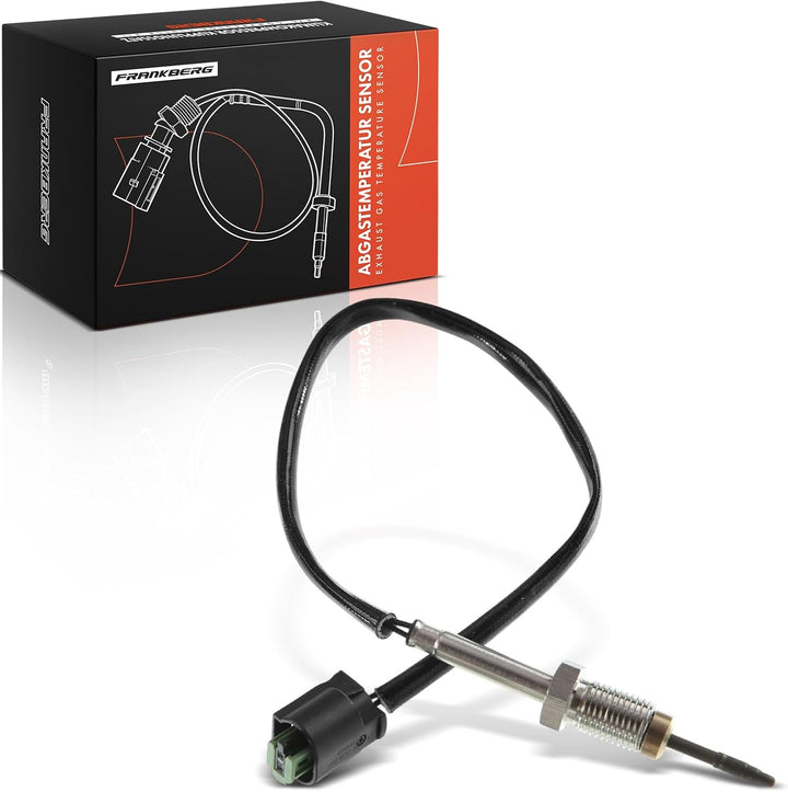 Abgastemperatur Sensor 2-Polig vor Katalysator für 3er E90 3er Coupe E92 3er Touring E91 5er E60 5er