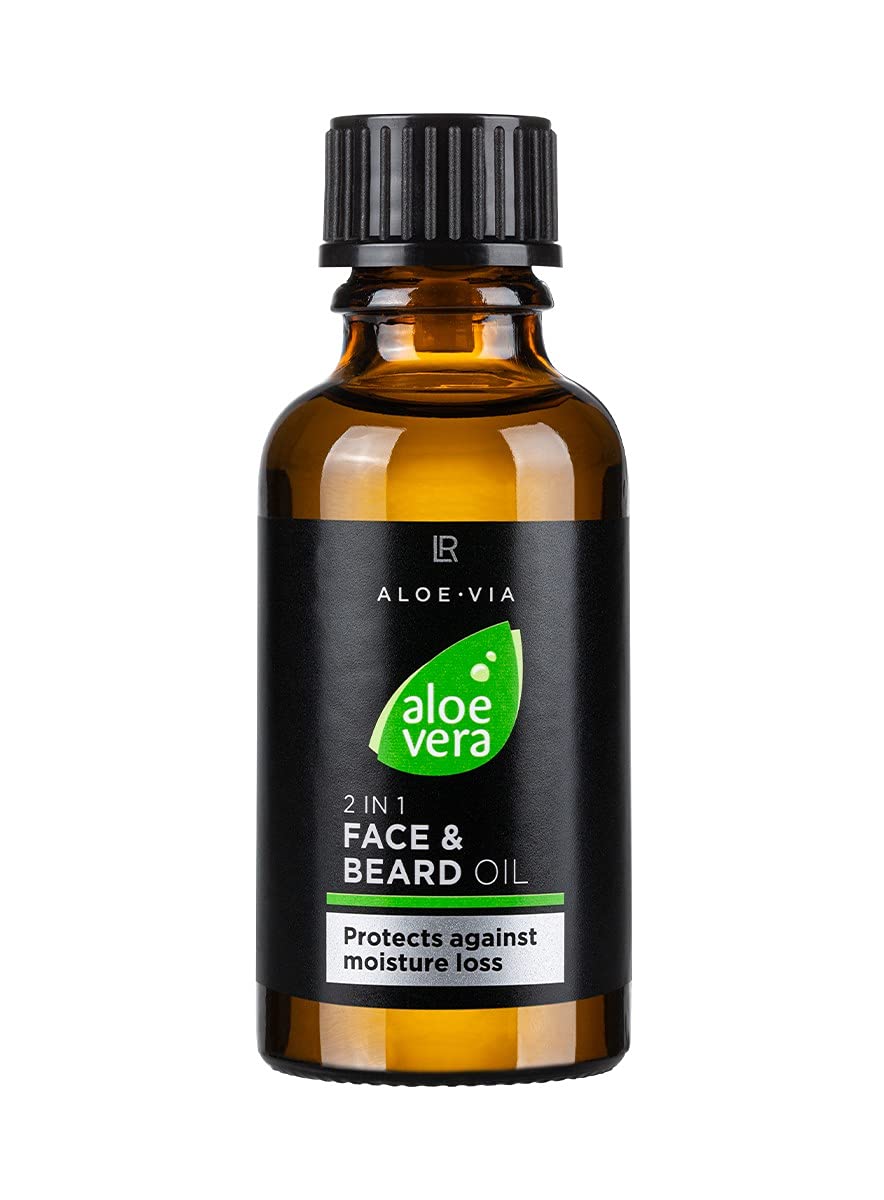 LR Aloe Vera Mens Essentials BartÖl / Beard Oil MännerPflege (BartÖl 30ml) 30 ml (1er Pack), 30 ml (