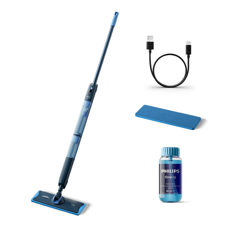 Philips OneUp 5000 Serie Elektrischer Wischmopp - 2X sauberere Böden², 2X schnelleres Wischen, Zwei