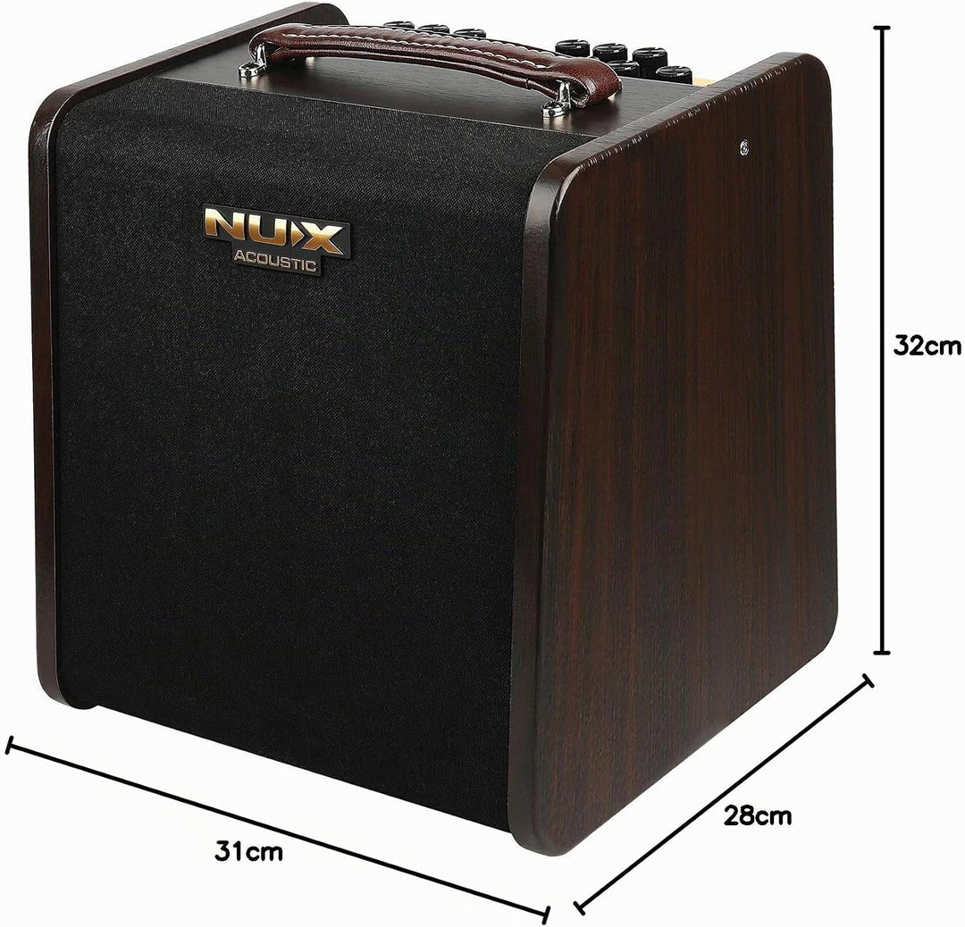 NUX AC80 Stageman II Akustik-Gitarrenverstärker m. Akku