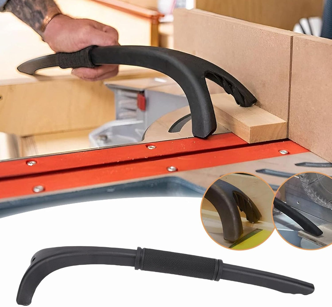 Gehrsäure -Saw Hold Down Stick mit Ergonomischem Griff, Gummifüsse Push Stick für Holzbearbeitungsti
