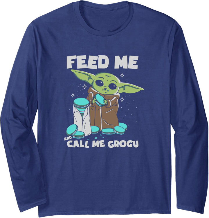 Star Wars The Mandalorian Call Me Grogu Langarmshirt