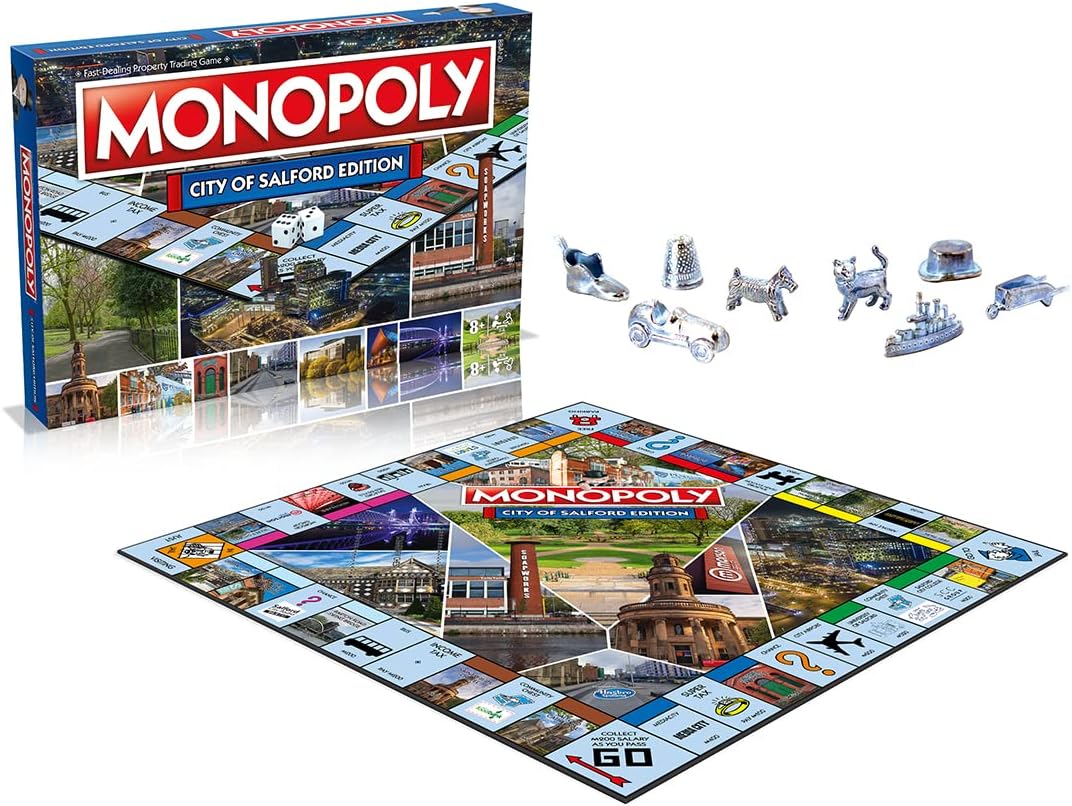 Winning Moves Salford Monopoly Brettspiel, Salford