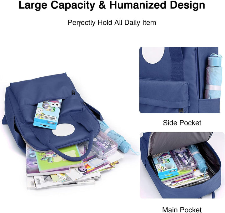 FANDARE Kinderrucksack Schulranzen Schultaschen Jungen Mädchen Schulrucksack 3-6 Klassen Kinder Schu