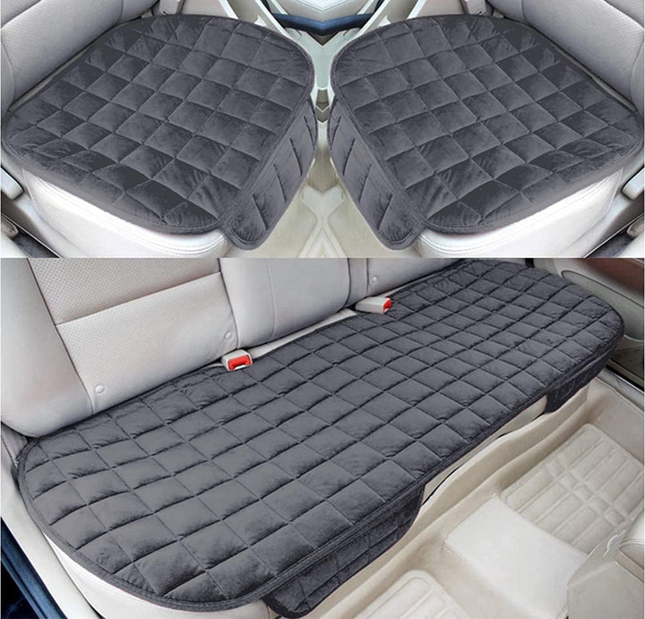 Rebeca Shop 3 Stück Universal-Sitzbezug für Auto, Sitzschutz, 2 vorne und 1 hinten, Protector Comfor