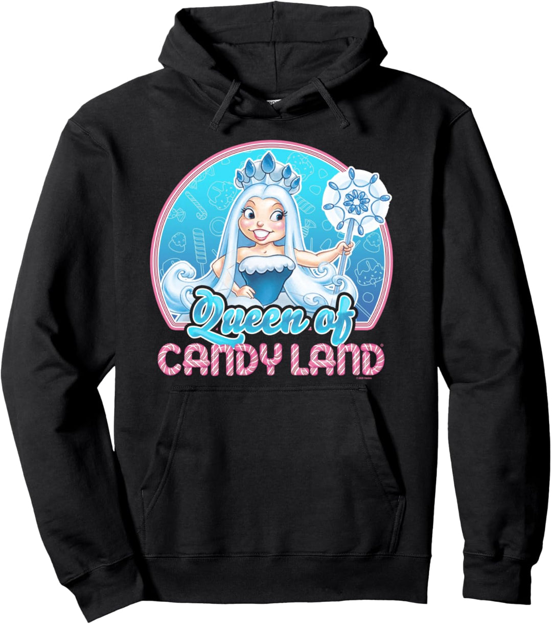 Candy Land Queen Of Candy Land Portrait Pullover Hoodie