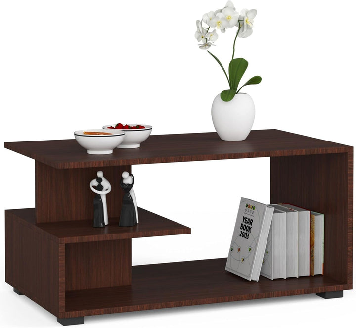 AKORD Couchtisch Holz | Pin 90 x 45 x 51 cm | Schrank für Wohnzimmer | Schlafzimmer Schrank | Minima
