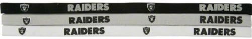 NFL elastisches Stirnband Oakland Raiders, Oakland Raiders
