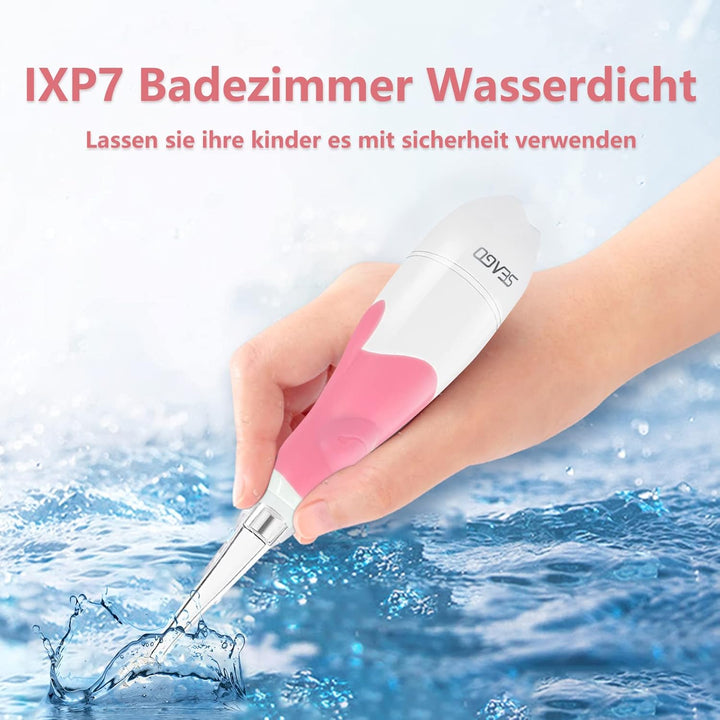 SEAGO SG-513 Elektrische Zahnbürste Kinder Baby Kinderzahnbürste Elektrisch ab 0-3 Jahre mit LED Lic
