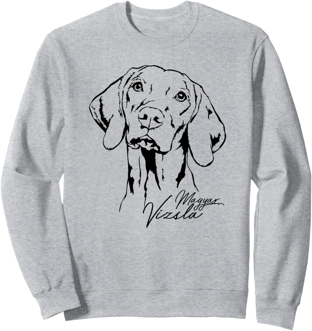 Magyar Vizsla Jagdhunde Hund Hunde Portrait Wilsigns Sweatshirt
