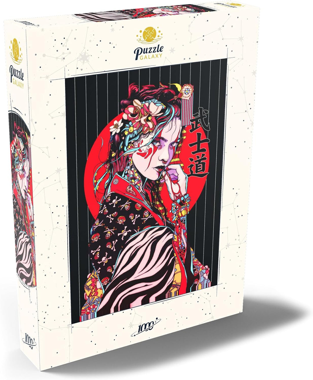 Geisha Frau - Japan Charakter - Premium 1000 Teile Puzzle - MyPuzzle Sonderkollektion von Puzzle Gal