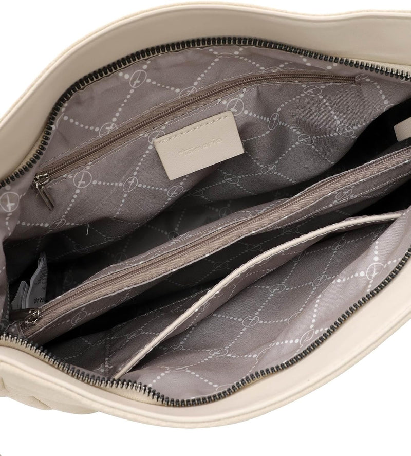 Tamaris Beutel Letzia 32192 Damen Handtaschen Uni Einheitsgrösse Beige 400, Einheitsgrösse Beige 400