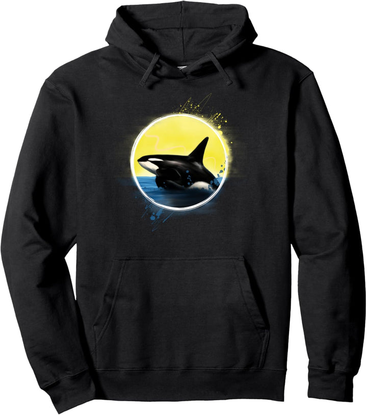 Killerwal Strand Orca Geschenk Pullover Hoodie