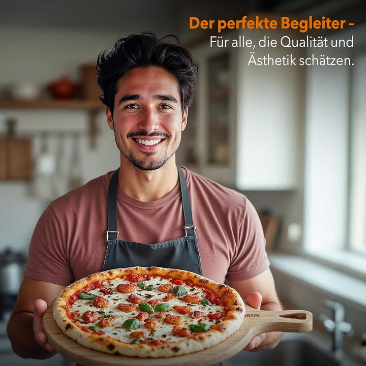 Pizzabrett rund aus Akazienholz – Stil und Funktionalität für deine Küche