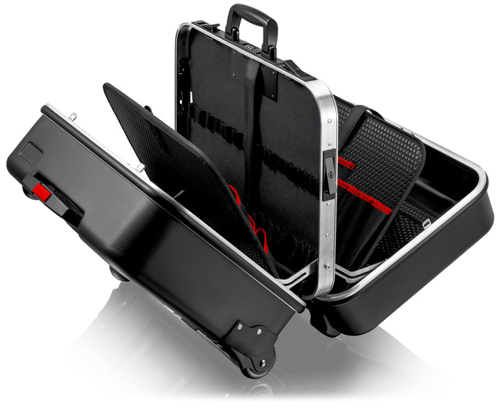 KNIPEX 00 21 41 LE Werkzeugkoffer "BIG Twin Move" Werkzeug-Trolley | Rollkoffer leer Single, Single