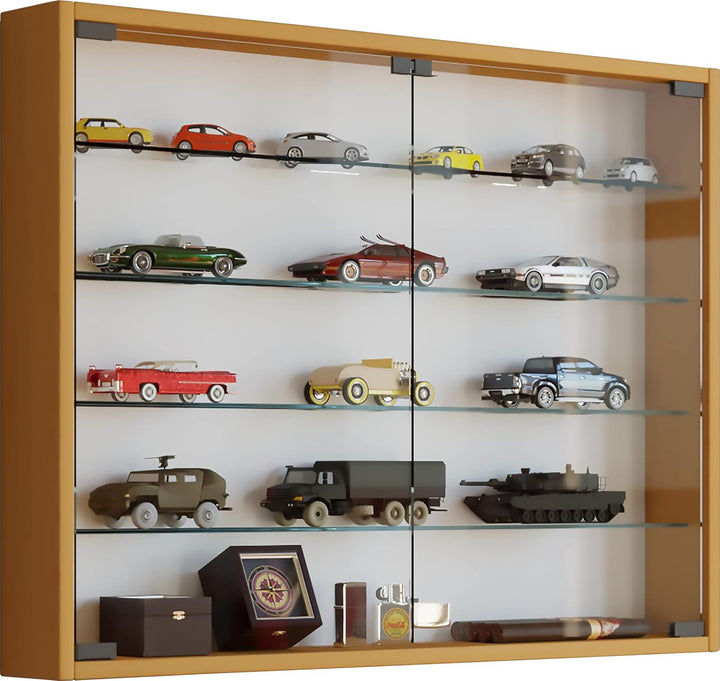 VCM 912949 Vitrine Sammelvitrine Wandvitrine Wand Schrank Regal Hängeregal Hängevitrine Holz Buche 6