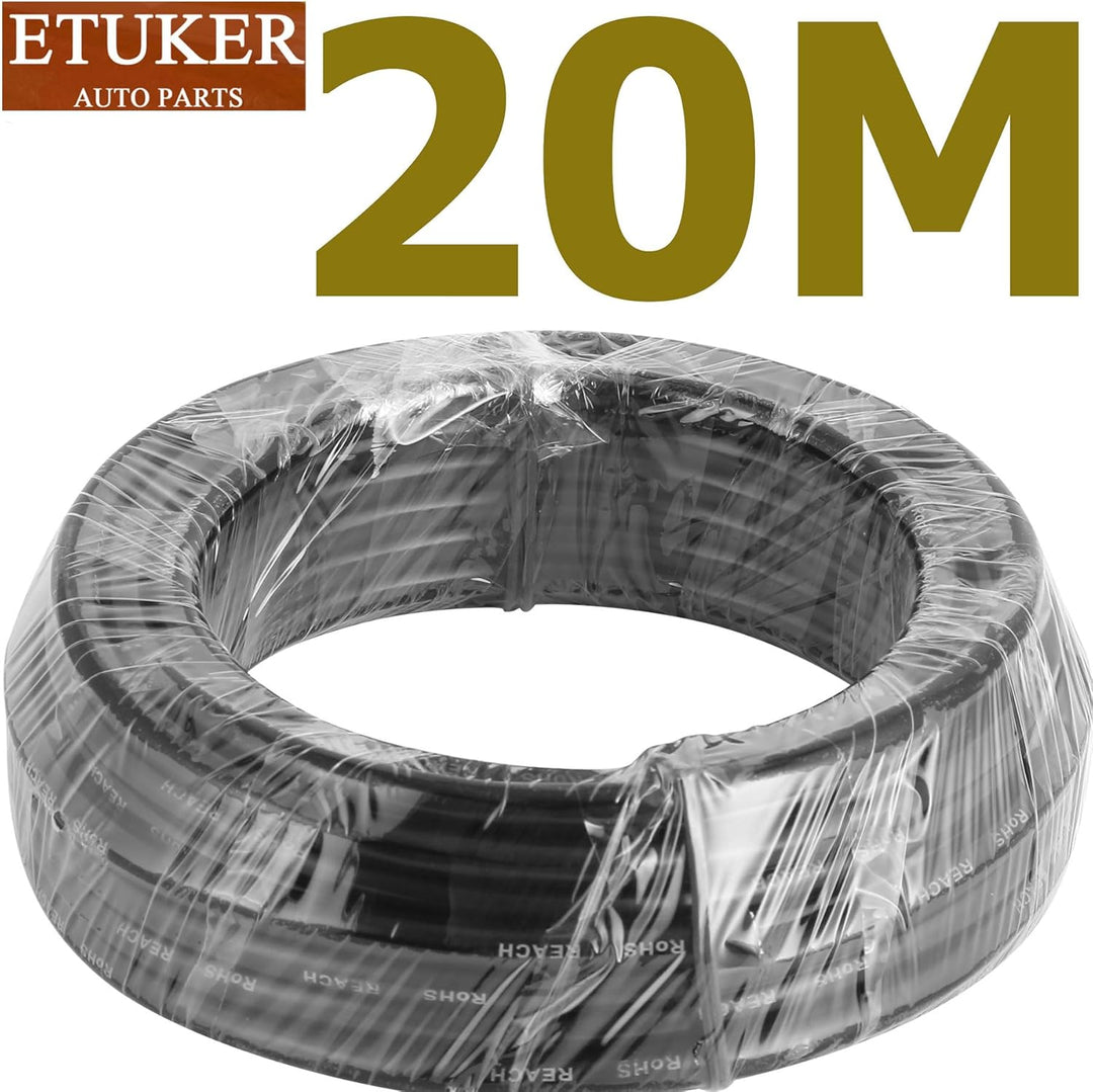 Fahrzeugkabel 7 adrig 20M Kabel Anhänger 7 polig Camping Fahrzeugleitung Kabelquerschnitt 7X 0,5mm²