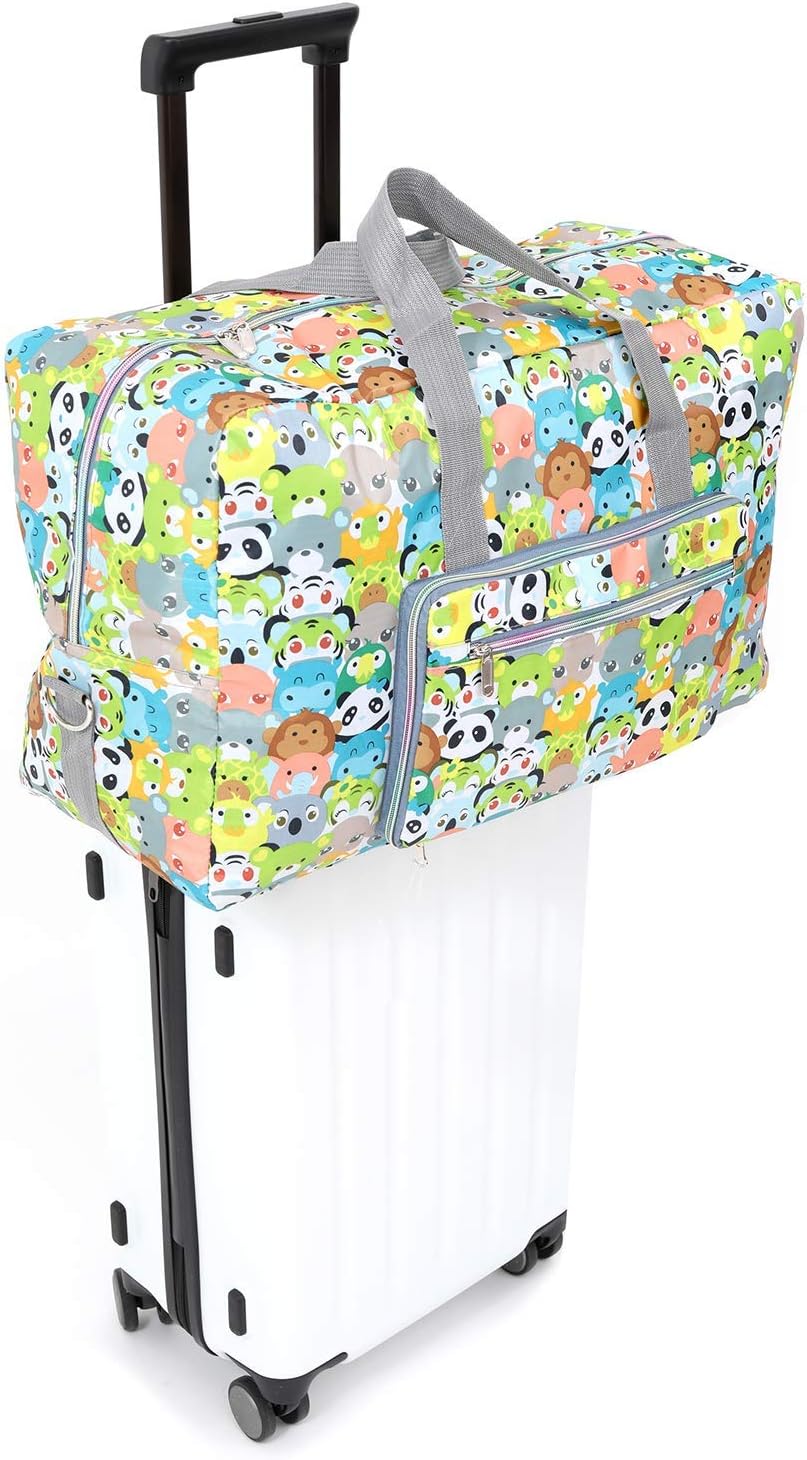 Arxus Grosse Faltbare Reisetasche Tragen Sie die Reisetasche am Wochenende über dem Gepäck mit Schul