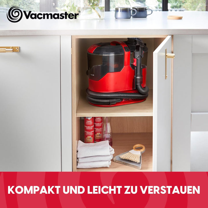 Vacmaster STMEUA01 Waschsauger Teppichreiniger Fleckenreiniger für Teppiche, Vorleger, Polster, Trep