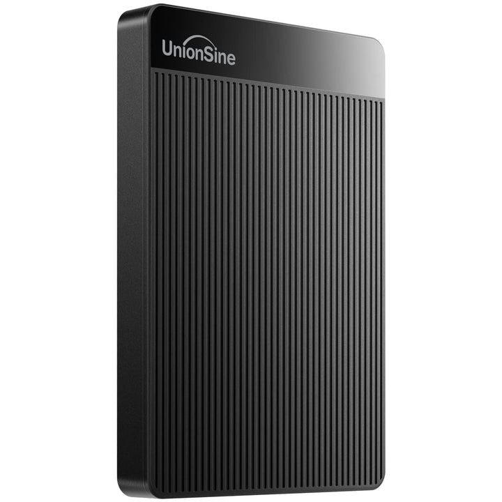 UnionSine Externe Festplatte 1TB ultradünn tragbar 2,5 Zoll USB 3.0, SATA, Festplattenspeicher für P