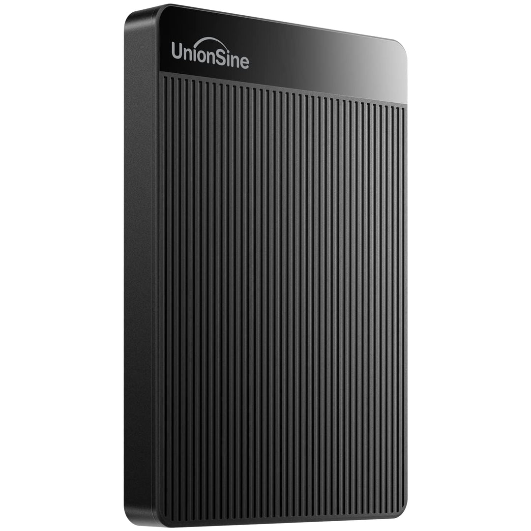 UnionSine Externe Festplatte 1TB ultradünn tragbar 2,5 Zoll USB 3.0, SATA, Festplattenspeicher für P