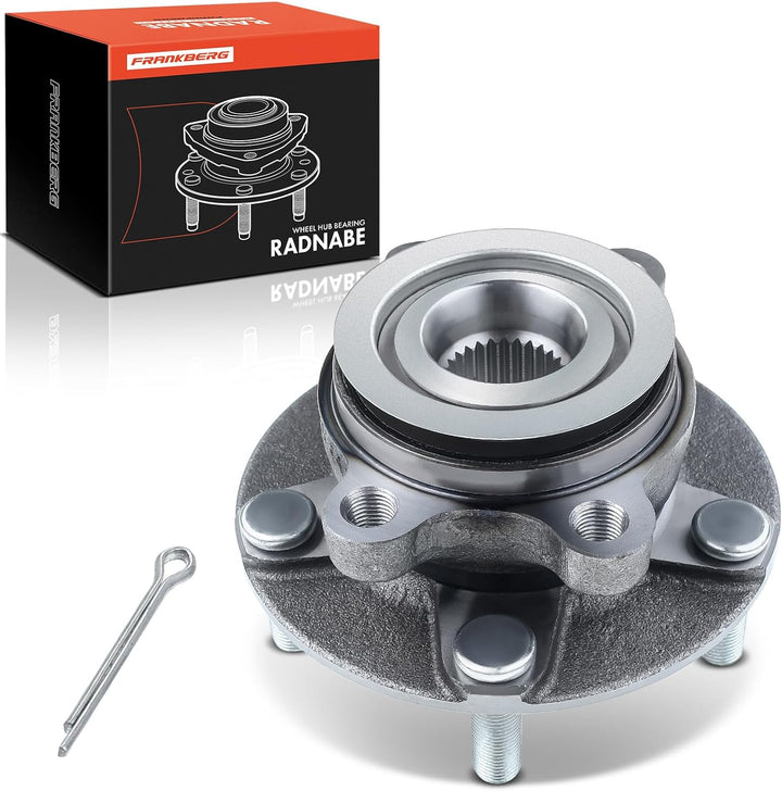 Frankberg 1x Radnabe Radlagersatz Vorderachse Kompatibel mit Juke F15 1.5L-1.6L SUV 2010-2021 X-Trai