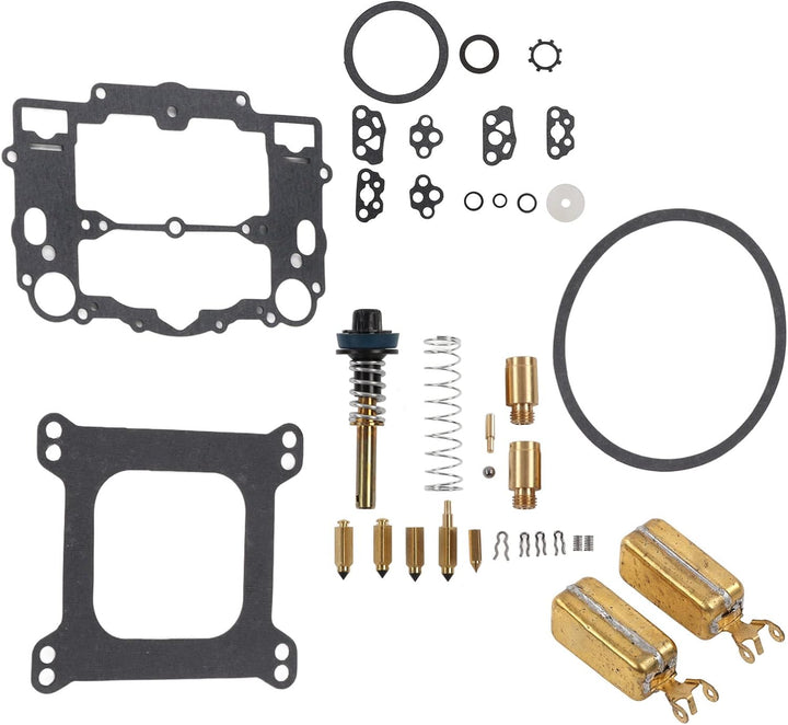 KIMISS Vergaser-Reparatursatz Gummi-Metall-Vollvergaser-Umbausatz für EDELBROCK 1405 1406 1407 1409