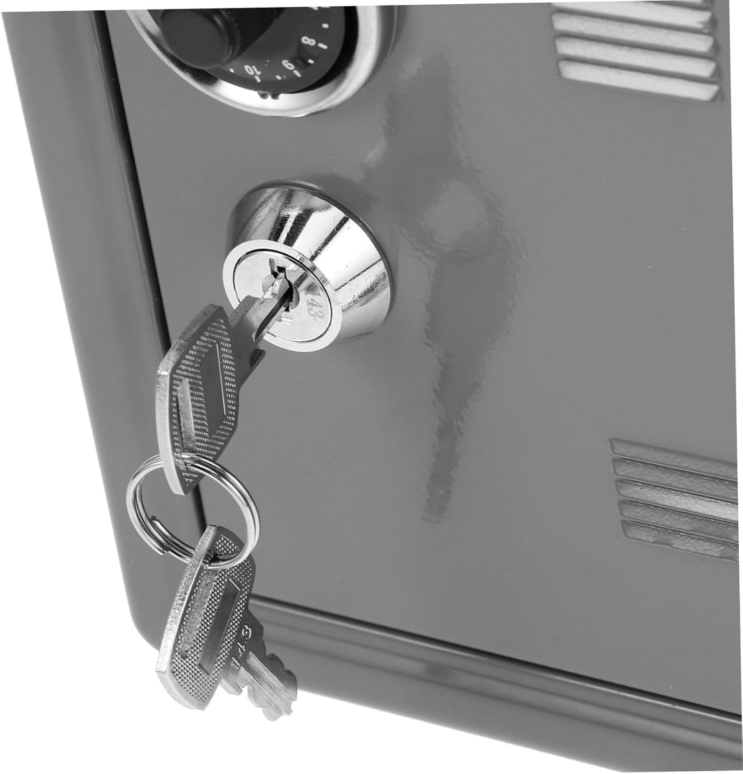 Mini-aufbewahrungsbox Mit Schloss Aus Metall Tragbare Spardose Mit Schlitz-design Sicherer Behälter