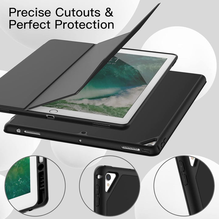 JETech Hülle für iPad Pro 12,9 Zoll (Modell 2015/2017, 1./2. Generation) mit Stifthalter, Dünne Tabl