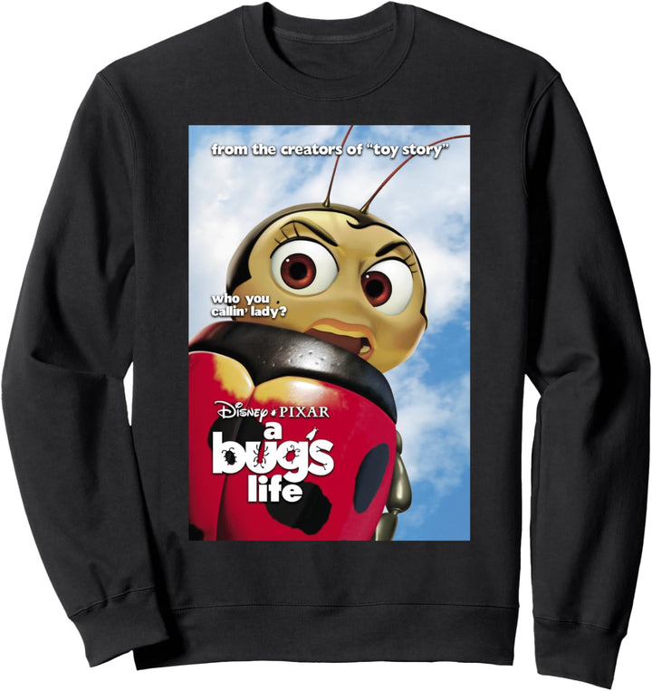 Disney Pixar A Bug's Life Francis Who You Callin' Lady Sweatshirt