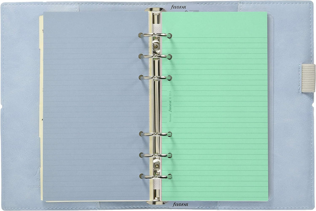 Filofax - Domino, persönliches Tagebuch, Farbe hellblau, hellblau, 2021, hellblau