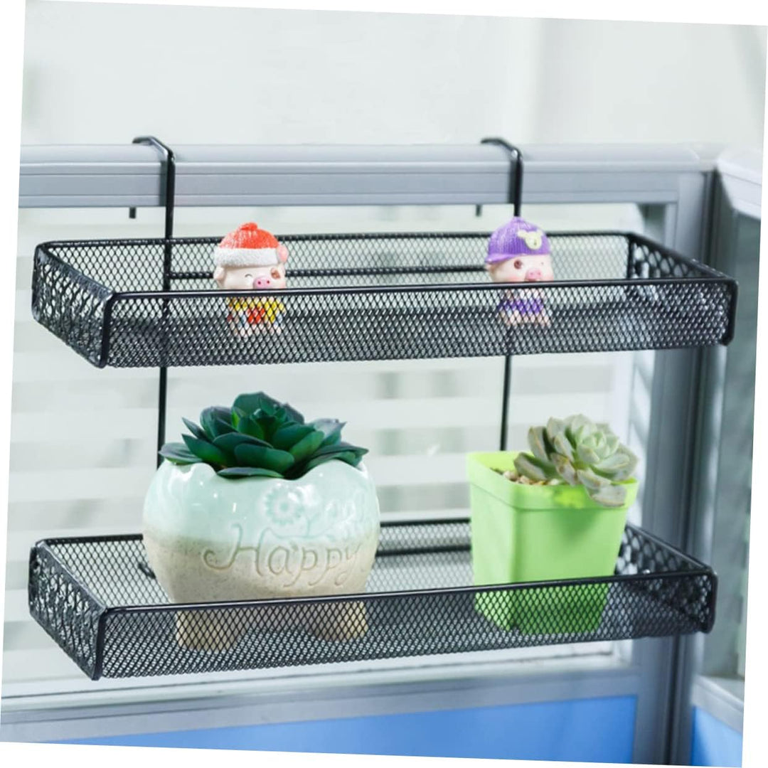 TOYANDONA Blumenhängeregal Für Balkongeländer Klappbares Design Robustes Metall Wetterfest Ideal Für