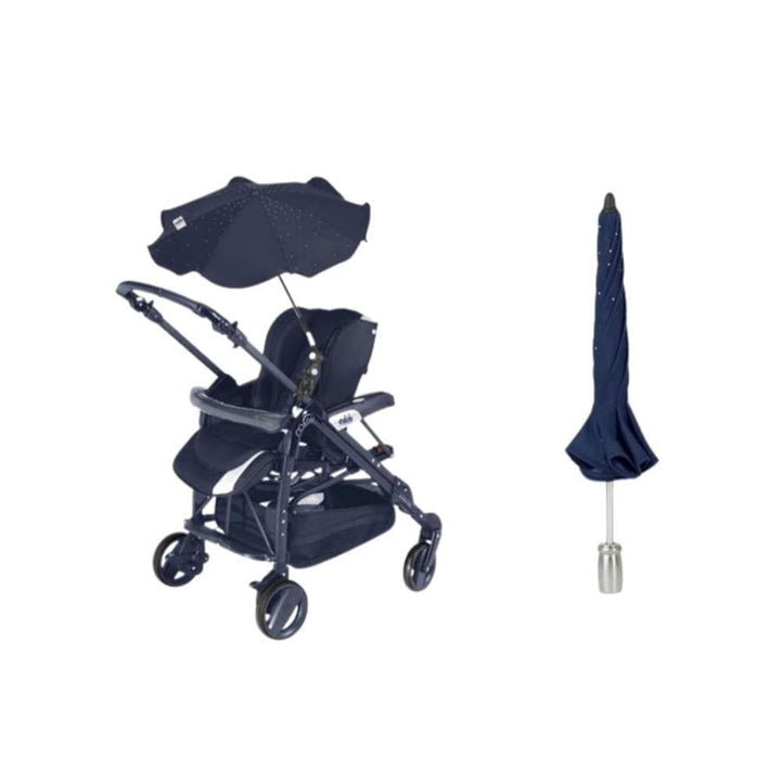 CAM Il mondo del bambino art.065/T001, Schirmchen mit Kristallen Blau, Blau