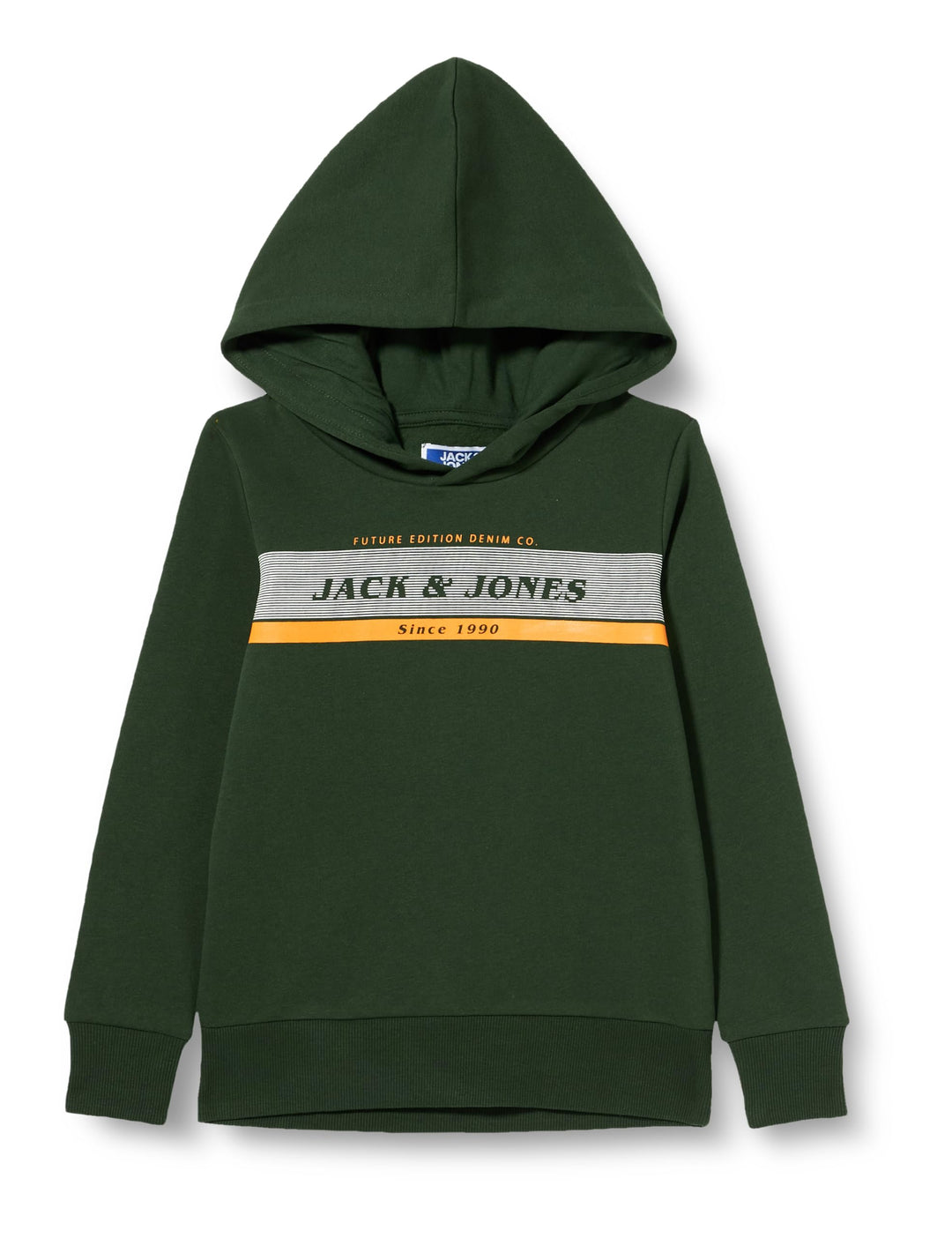 JACK & JONES Jungen Jjalex Sweat Hood Jnr Kapuzenpullover 128 Mountain View, 128 Mountain View